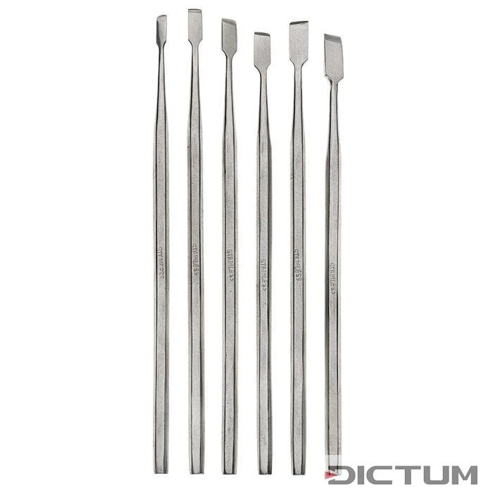 Jeu De Mini-ciseaux Entièrement En Acier, 6 Pièces 3 Jeu De Mini-ciseaux Entièrement En Acier, 6 Pièces