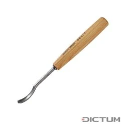 Ciseau De Sculpture Pfeil Compact, Forme Coudée Courte, Cintre 8A/7 Mm