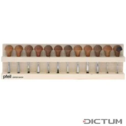 Jeu De Ciseaux De Sculpture Pour Bois Et Linoléum Pfeil, 12 Pièces
