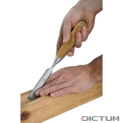Ciseau à Bois DICTUM, Forme Courte, Largeur De Lame 6 Mm -Outils Série Boutique 701394 05 A WE 8 DICTUM Stemmeisen kurze Bauform WZ jpg c1