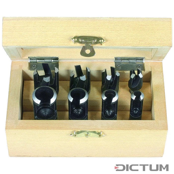 Jeu De Taille-chevilles Cylindriques Et Coniques, 8 Pièces 3 Jeu De Taille-chevilles Cylindriques Et Coniques, 8 Pièces