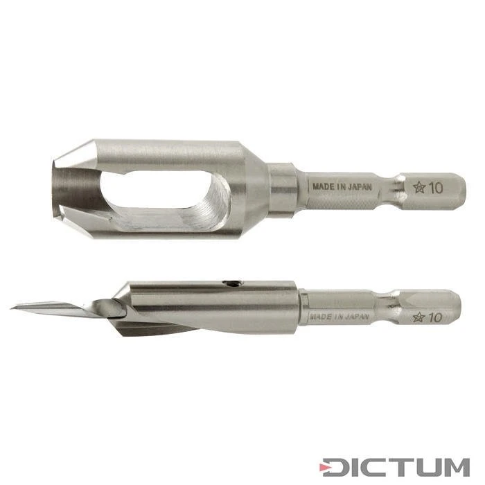 Star-M Set De Forets à Chanfrein, 2 Pièces, Standard, Ø 3 X 8 Mm