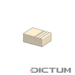 Fer Pour Reliefs à Deux Dents Pour Rabot Combiné Veritas, ⅛ Pouce, PM-V11 -Outils Série Boutique 703256M 01 A WE 8 Halbstabprofileisen f r Veritas Kombinationshobel PM V11 WZ jpg c7