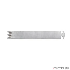 Fer Pour Reliefs à Deux Dents Pour Rabot Combiné Veritas, ⅛ Pouce, PM-V11 -Outils Série Boutique 703256 02 P WE 8 Halbstabprofileisen f r Veritas Kombinationshobel PM V11 WZ jpg