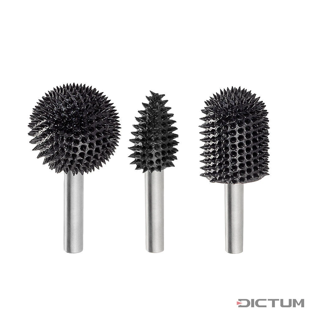 Jeu De Fraises à Râper Kutzall, Extreme, Extra Gros Grain, Ø Tige 6,35 Mm – Image 3