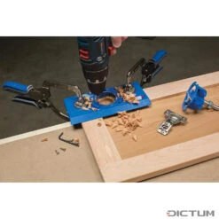 Gabarit De Charnière Cachée Kreg -Outils Série Boutique 704307 04 A WE 8 Kreg Topfband Bohrschablone WZ jpg