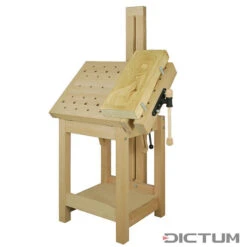 Banc De Sculpture DICTUM Avec Potence -Outils Série Boutique 706145 05 P WE 8 DICTUM Bildhauerbank WZ jpg c1