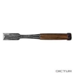 Ciseau à Bois Pour Ass. à Queue D'aronde Tasai Shinogi Nomi, Larg. De Lame 12 Mm