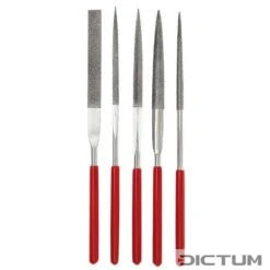 Limes-aiguilles Diamant, Polycristallines, Jeu De 5 Pièces