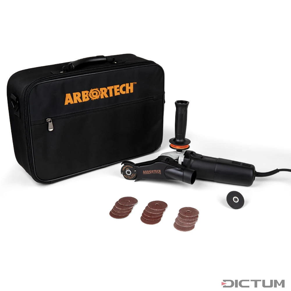 Mini Carver Arbortech Avec Réglage Vitesse De Rotation, Jeu Complet – Image 2