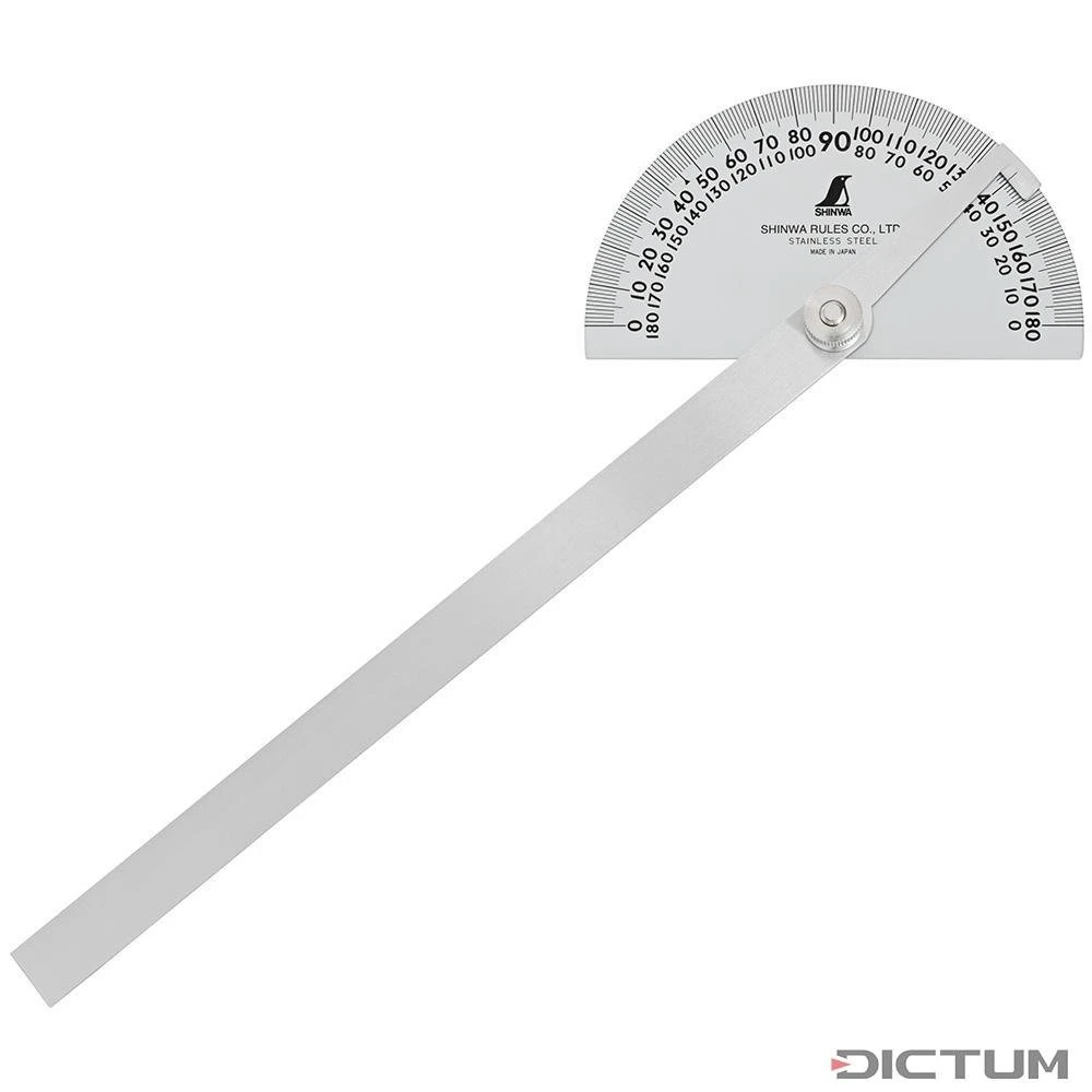 Rapporteur De Précision Shinwa, Envergure De L'échelle 120 Mm 3 Rapporteur De Précision Shinwa, Envergure De L'échelle 120 Mm