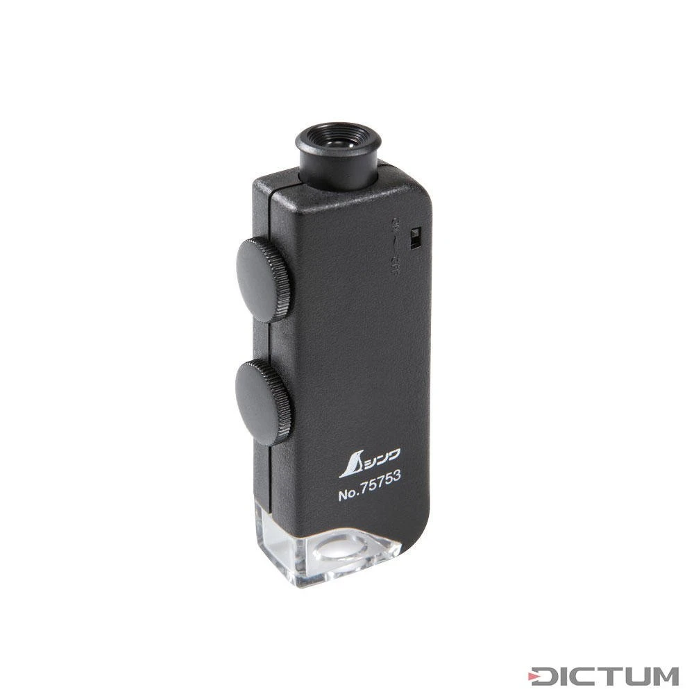 Microscope De Poche Shinwa, Grossissement De 60 à 100 Fois