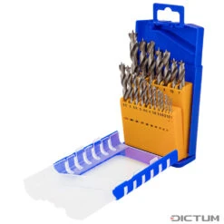 Jeu De Forets à Bois Hélicoïdaux Eco Fisch, 19 Pièces -Outils Série Boutique 717818 02 P WE 8 Fisch Holzspiralbohrer Satz Eco WZ jpg