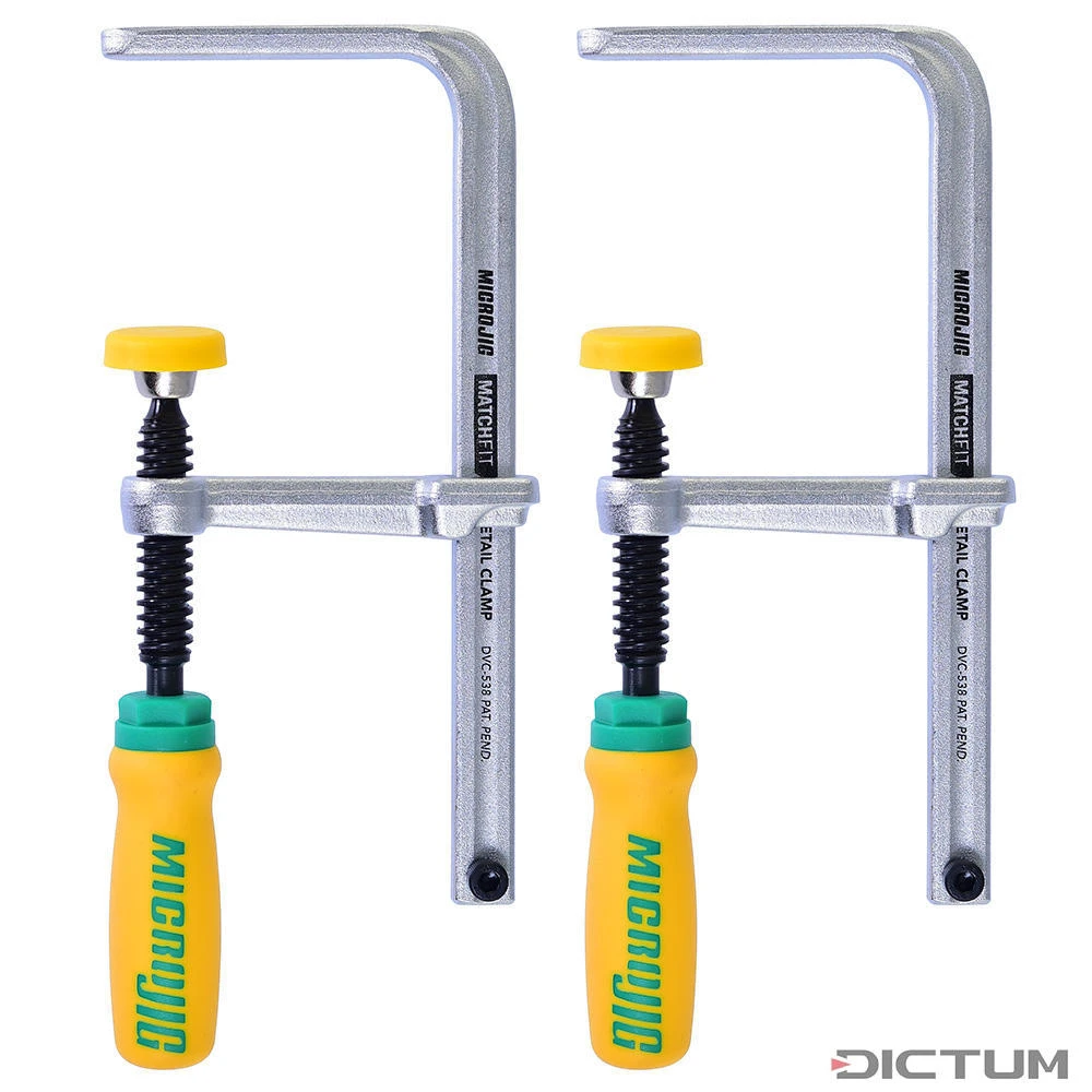 Serre-joints à Queue D'aronde MATCHFIT, 2 Pièces 4 Serre-joints à Queue D'aronde MATCHFIT, 2 Pièces – Image 2