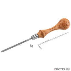 Manche P. Lime Matthias Fenner Avec Syst. De Chang. Rapide De Lame, Orme/titane -Outils Série Boutique 718844 01 A WE 8 Matthias Fenner Feilenheft mit Schnellwechselaufnahme R ster Titan WZ jpg