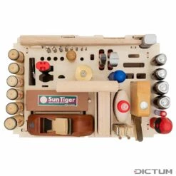 Porte-outils DICTUM » Aménagement Int., Menuiserie « II, Garni, 43 Pièces -Outils Série Boutique 718846 07 P WE 8 DICTUM Werkzeugtr ger Schreinerei Innenausbau II best ckt 43 teilig WZ jpg