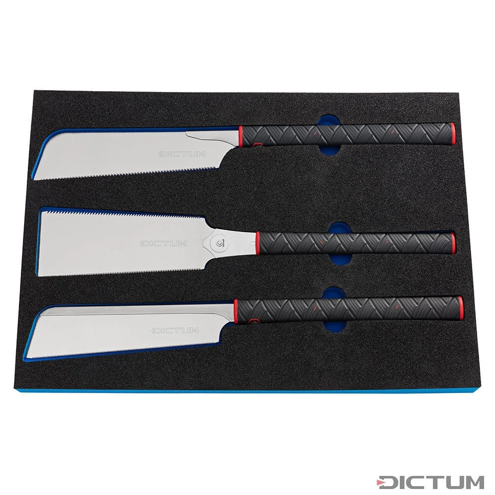 Module D'outils DICTUM, Scies Japonaises, 3 Pièces