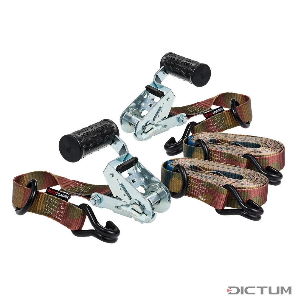 QUICKLOADER Rebel Camouflage Tie-Down, 1500 Kg, 5 M 3 QUICKLOADER Rebel Camouflage Tie-Down, 1500 Kg, 5 M