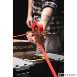 Sangle D'arrimage QUICKLOADER Avec Mécanisme D'enroulement, 800 Kg, 4,2 M/2 P. 9 Sangle D'arrimage QUICKLOADER Avec Mécanisme D'enroulement, 800 Kg, 4,2 M/2 P. -Outils Série Boutique 732023M 01 A WE 8 QUICKLOADER Spanngurt mit automatischer Aufwicklung 800 kg 4 2 m WZ jpg c1