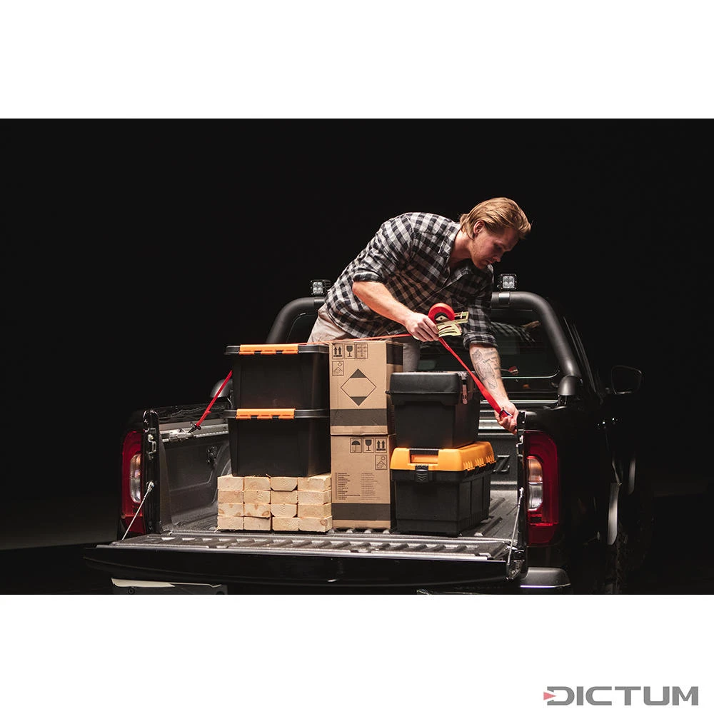 Sangle D'arrimage QUICKLOADER Avec Mécanisme D'enroulement, 800 Kg, 4,2 M/1 P. 6 Sangle D'arrimage QUICKLOADER Avec Mécanisme D'enroulement, 800 Kg, 4,2 M/1 P. – Image 4