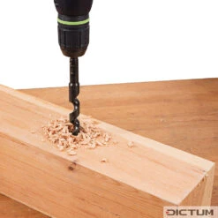 Jeu De Mèches De Tarière à Bois Fisch Elite Black, 5 Pièces, 235 Mm -Outils Série Boutique 745027M 01 A WE 8 Fisch Schlangenbohrer Satz Elite Black 5 teilig WZ jpg